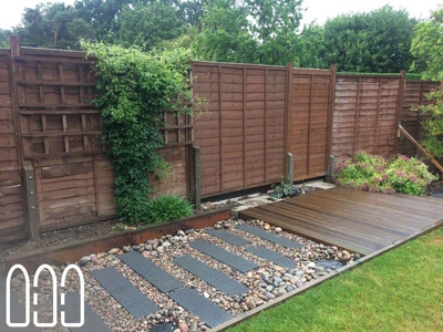 Waney fence panel replacement